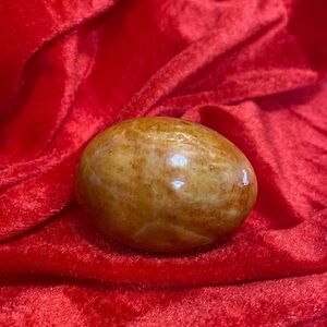 LEFTON GENUINE ALABASTER MARBLE EASTER EGG